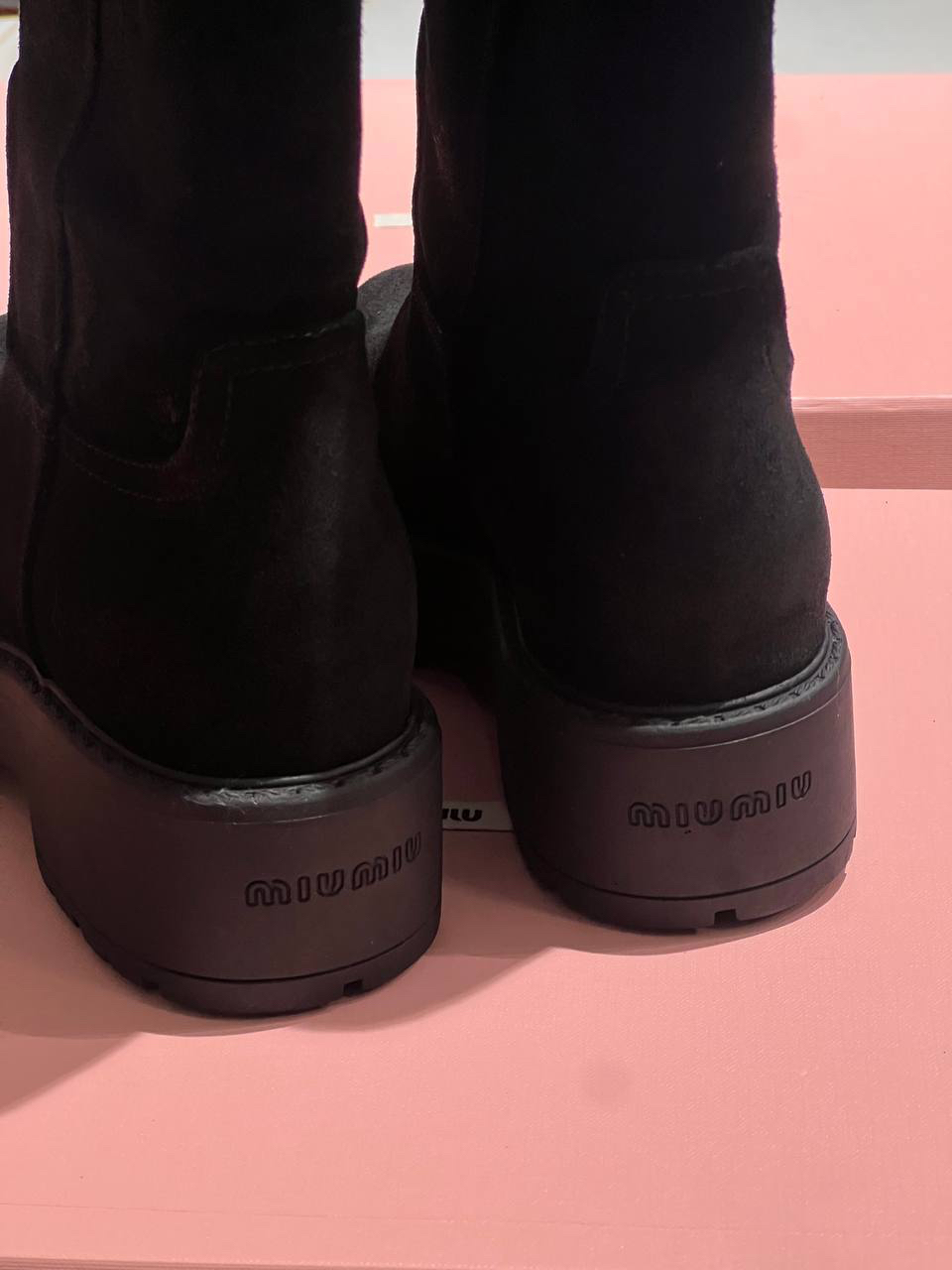 САПОГИ MIU MIU детальное фото