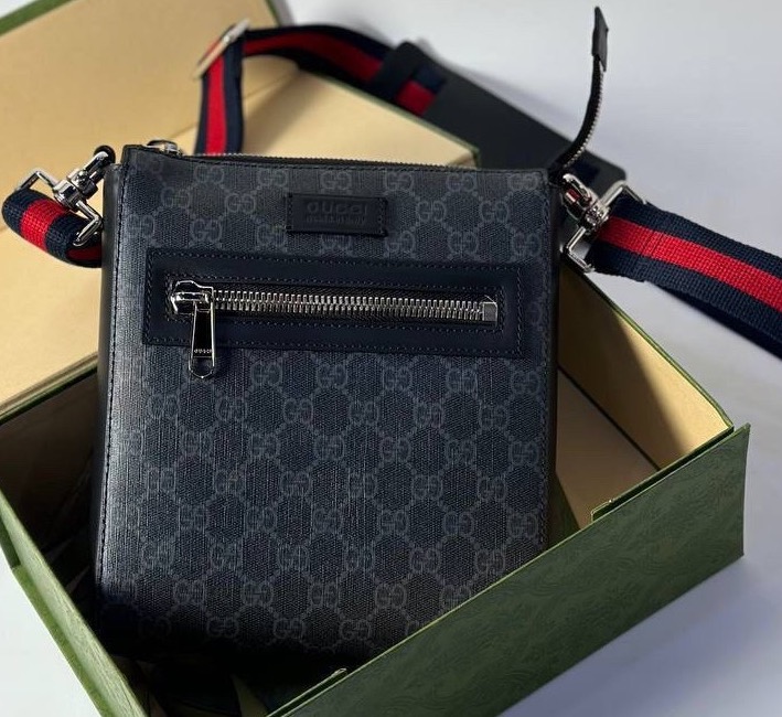 МУЖСКАЯ СУМКА МЕССЕНДЖЕР GUCCI фото