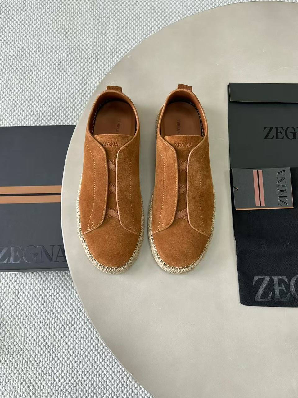 МУЖСКИЕ КЕДЫ ZEGNA детальное фото