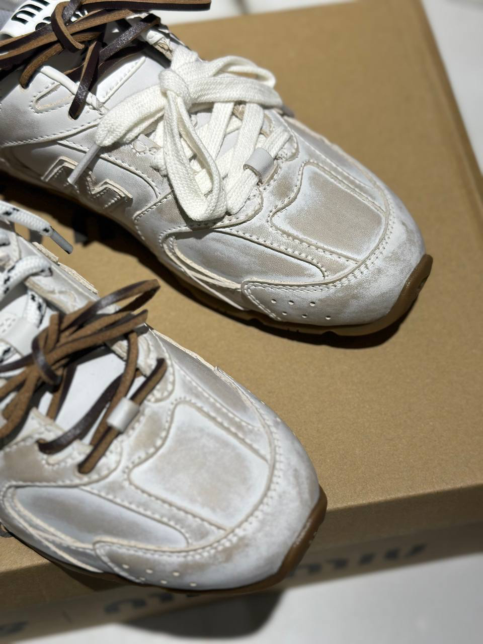 КРОССОВКИ MIU MIU детальное фото