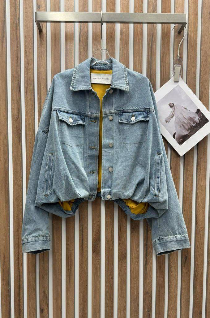 КУРТКА ДЖИНСОВКА DRIES VAN NOTEN детальное фото
