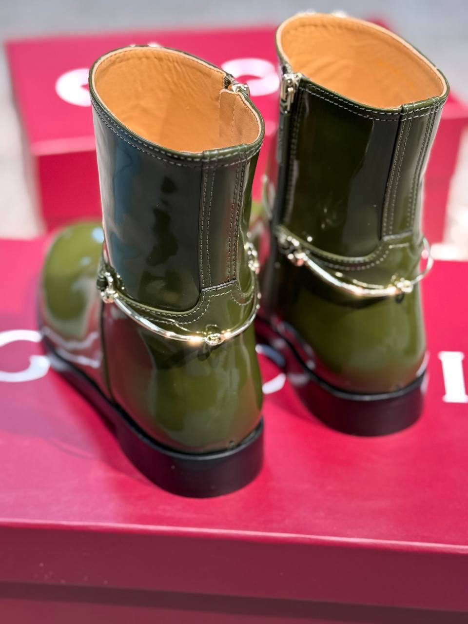 БОТИНКИ GUCCI детальное фото