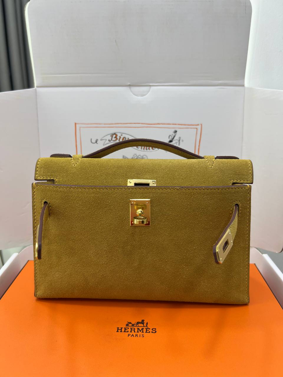 СУМКА HERMES KELLY POCHETTE детальное фото