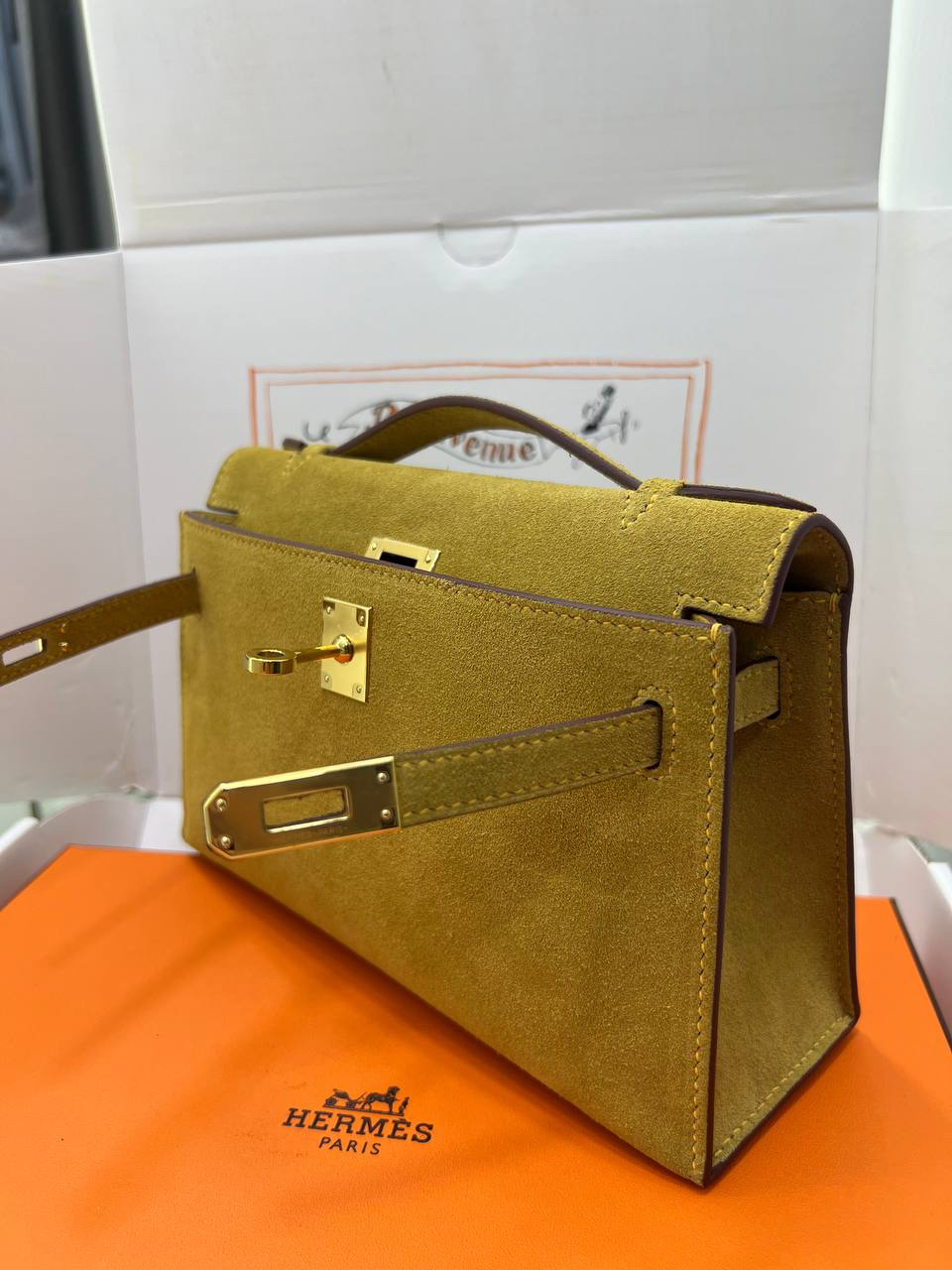 СУМКА HERMES KELLY POCHETTE детальное фото