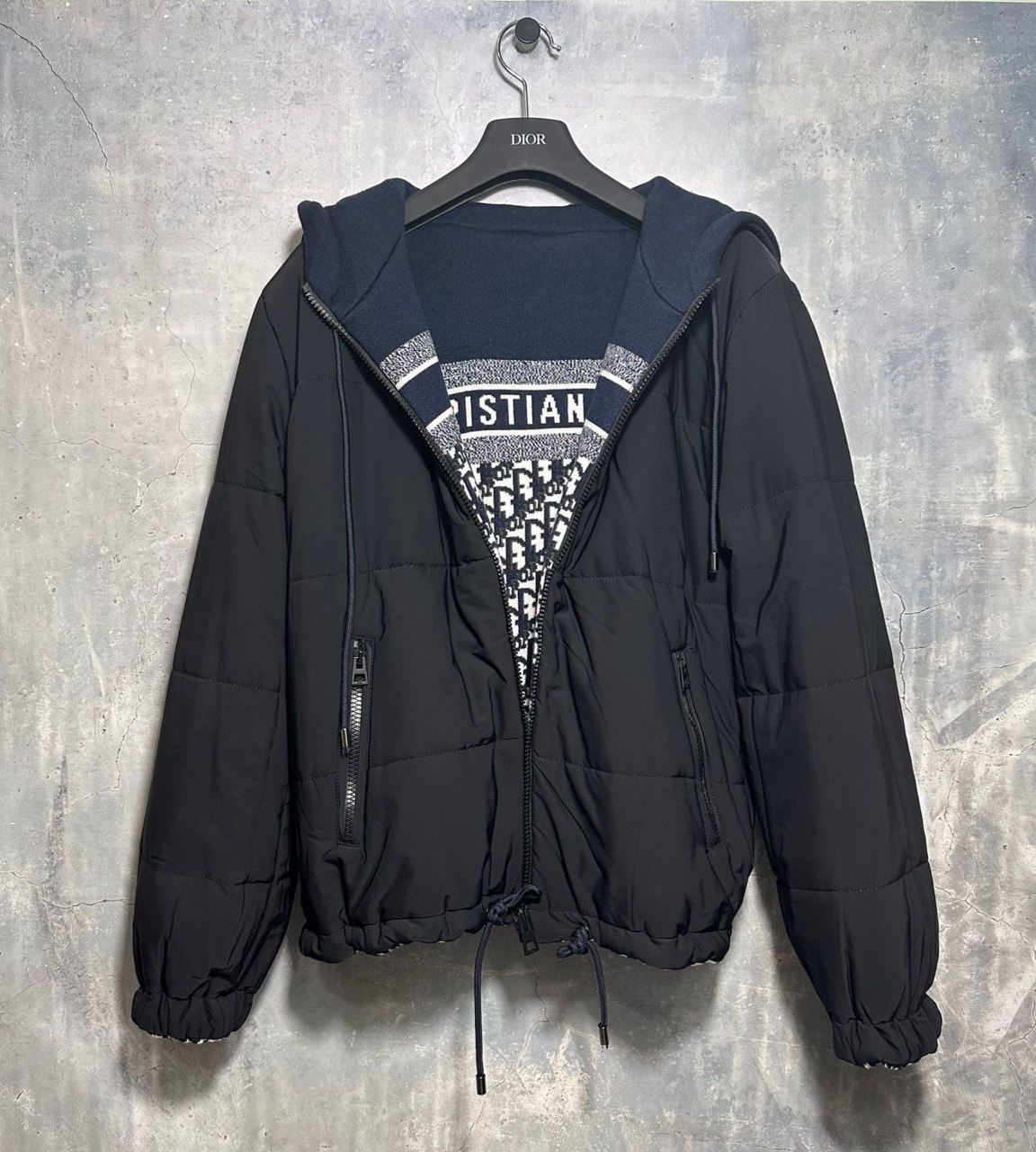 ПУХОВИК ДВУХСТОРОННИЙ CHRISTIAN DIOR детальное фото