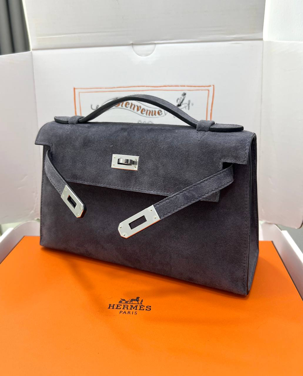 СУМКА HERMES KELLY POCHETTE детальное фото