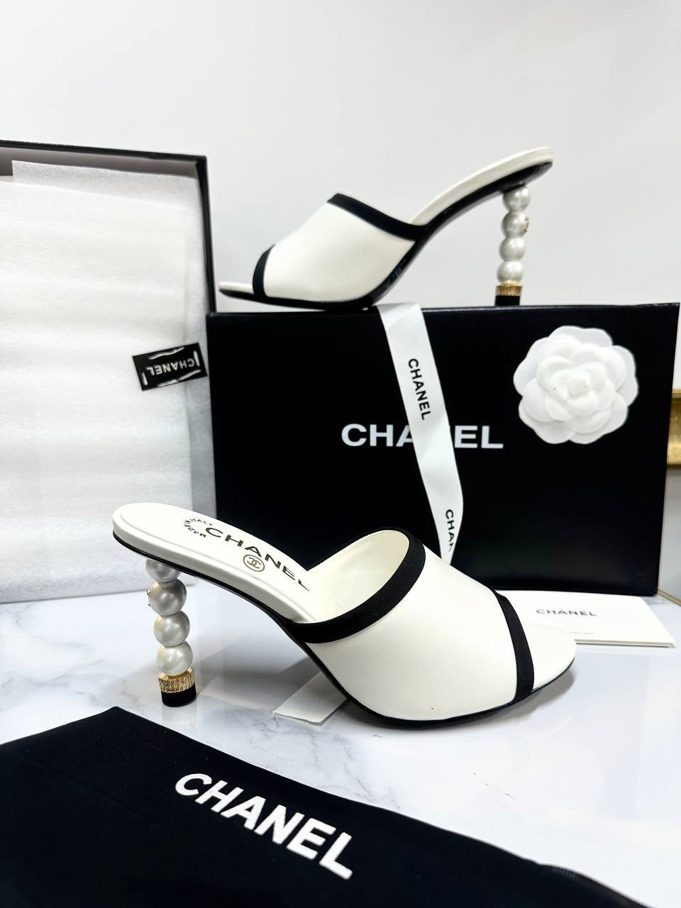 ШЛЕПКИ CHANEL детальное фото