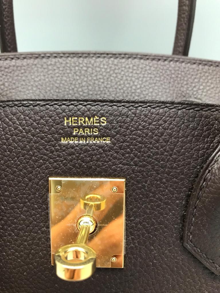 СУМКА HERMES BIRKIN 30 Ручная работа детальное фото