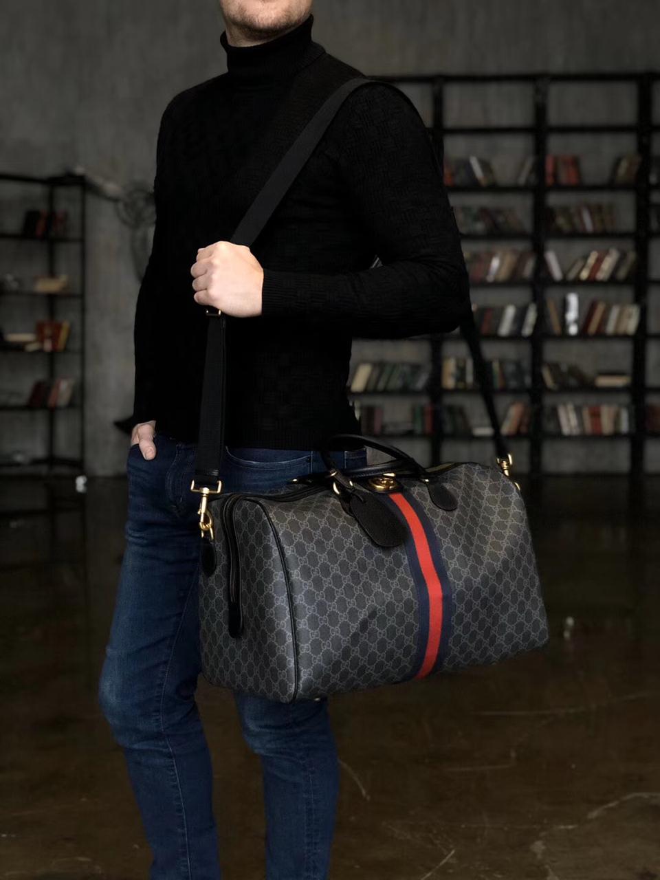ДОРОЖНАЯ СУМКА GUCCI в интернет магазине Люкс Мск ДОРОЖНАЯ СУМКА GUCCI детальное фото