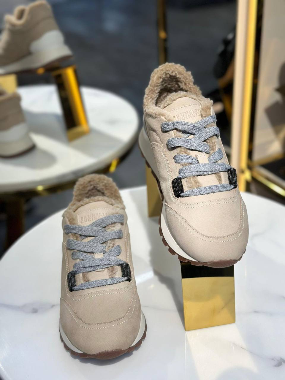 КРОССОВКИ BRUNELLO CUCINELLI детальное фото