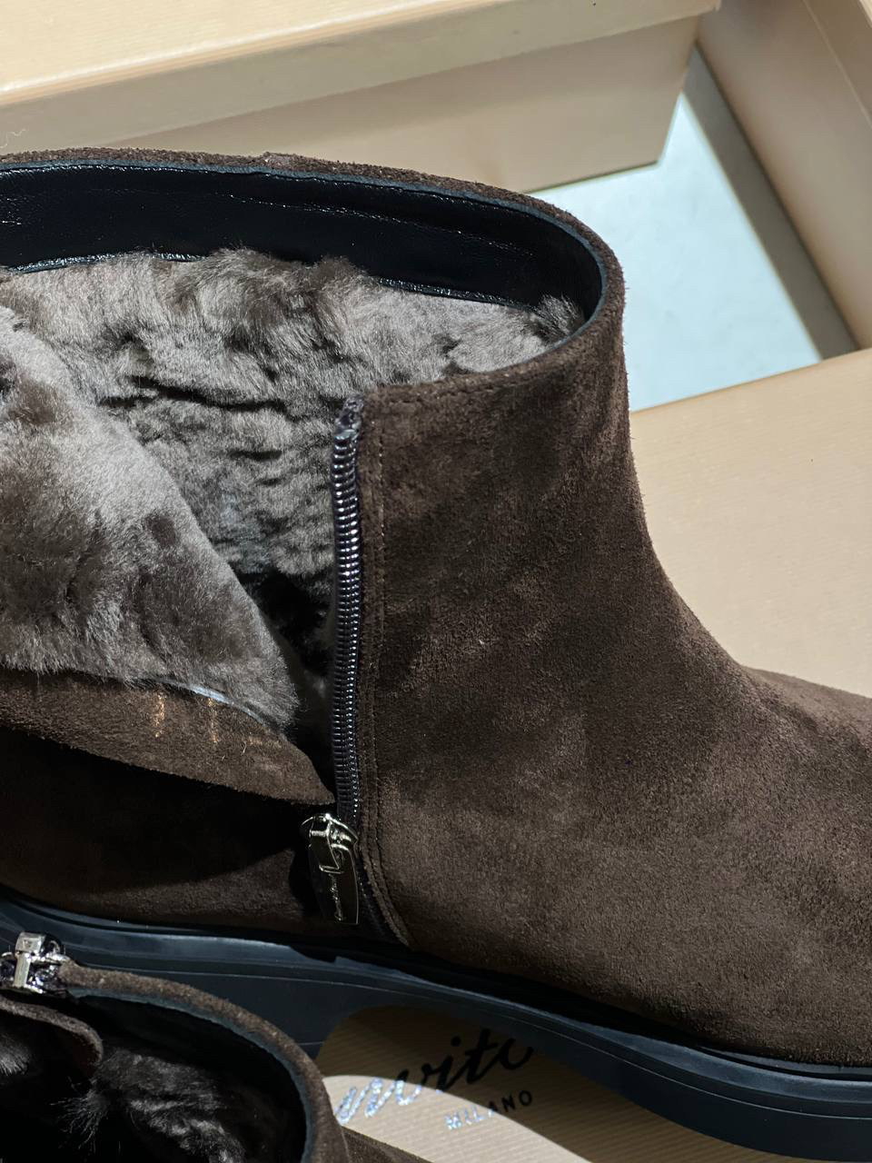 БОТИНКИ GIANVITO ROSSI детальное фото