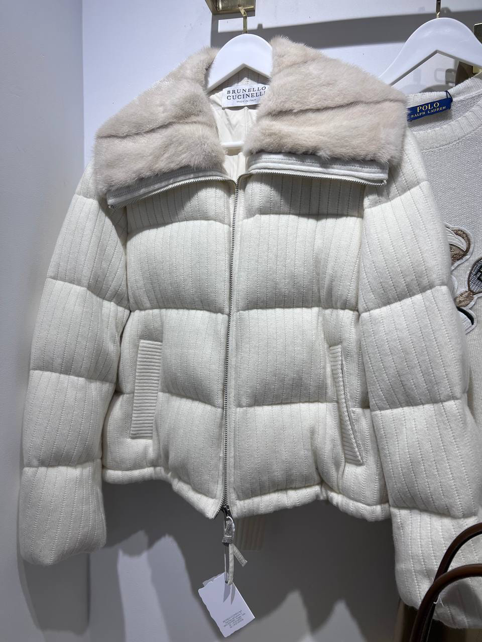 ПУХОВИК BRUNELLO CUCINELLI детальное фото