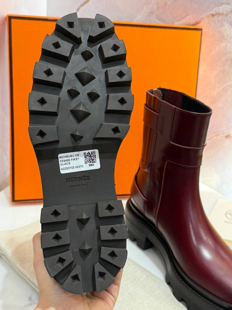 БОТИНКИ HERMES детальное фото