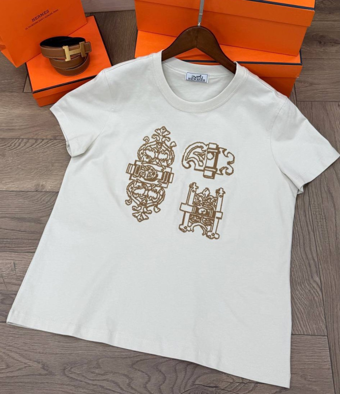 ФУТБОЛКА HERMES фото