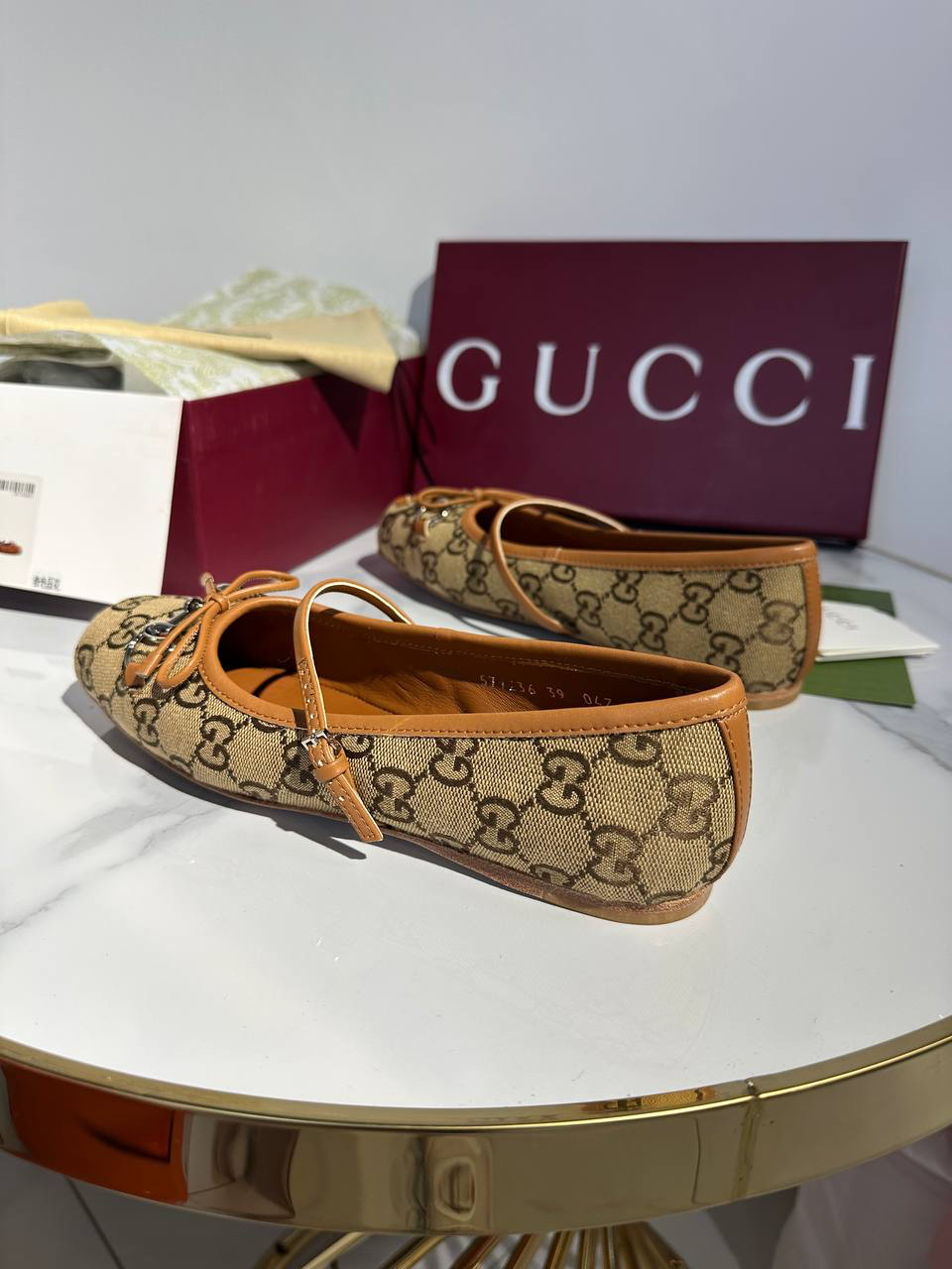 БАЛЕТКИ GUCCI детальное фото