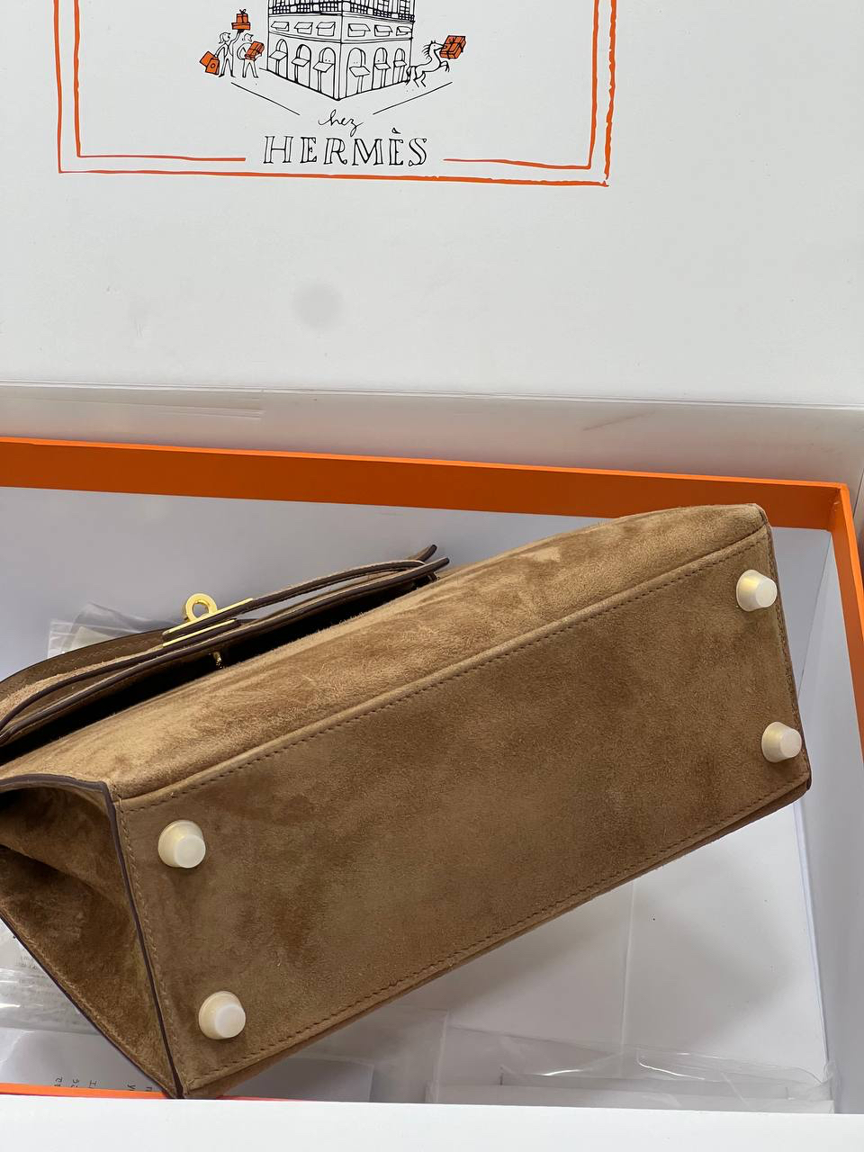 СУМКА HERMES KELLY 25 детальное фото