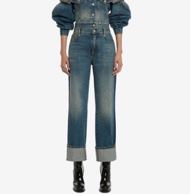 ДЖИНСЫ ALEXANDER MCQUEEN фото