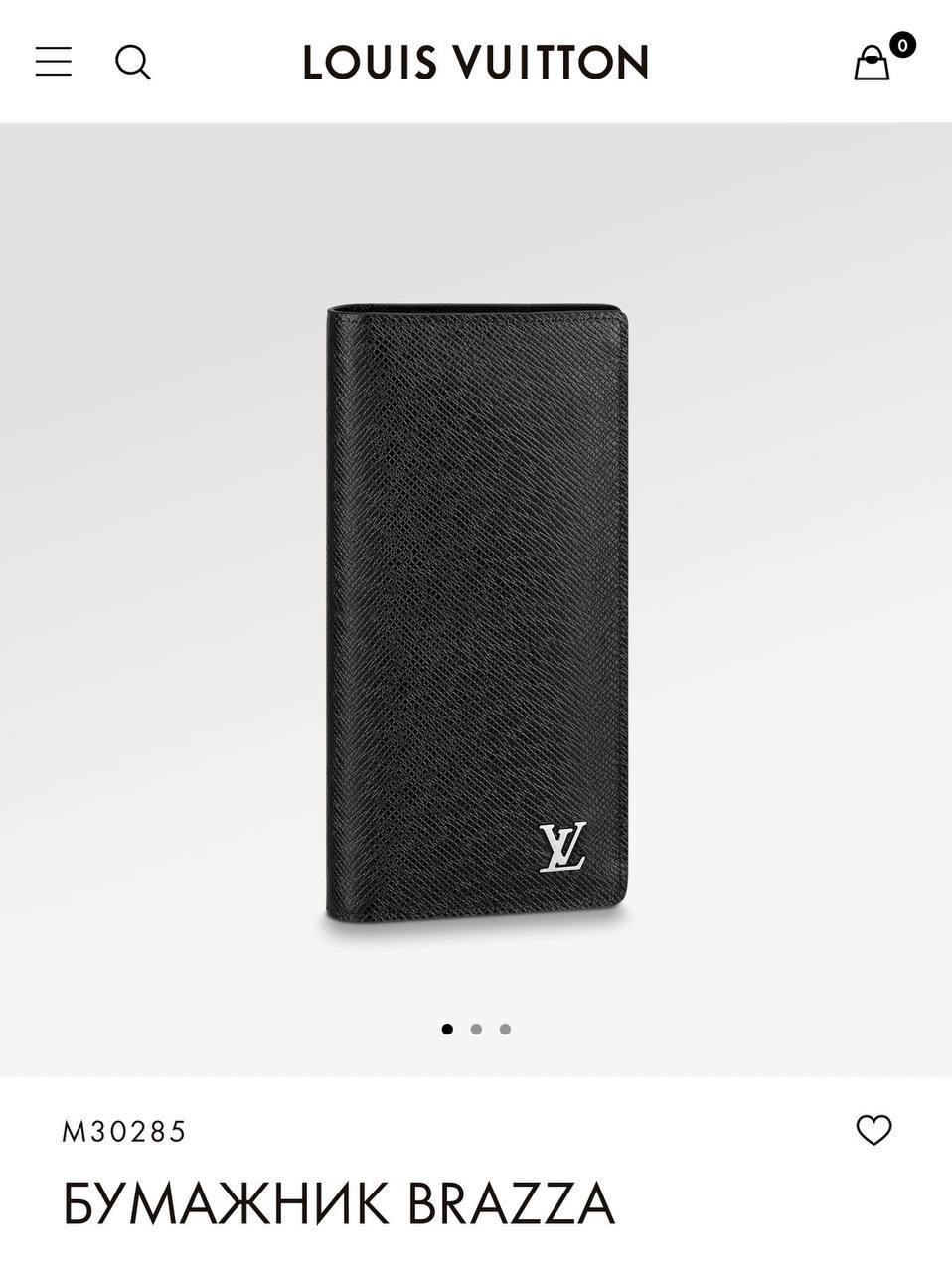 МУЖСКОЙ ПОРТМОНЕ LOUIS VUITTON детальное фото