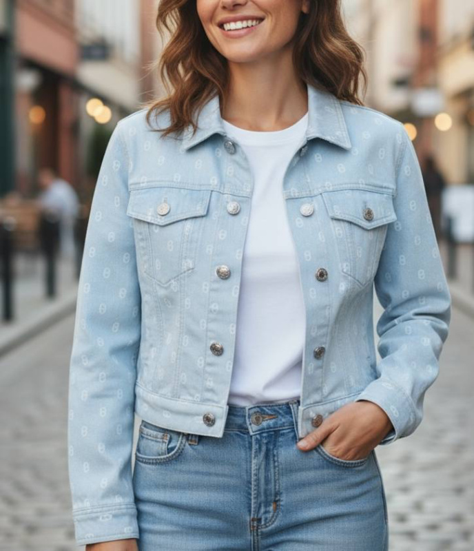 КУРТКА ДЖИНСОВКА HERMES фото