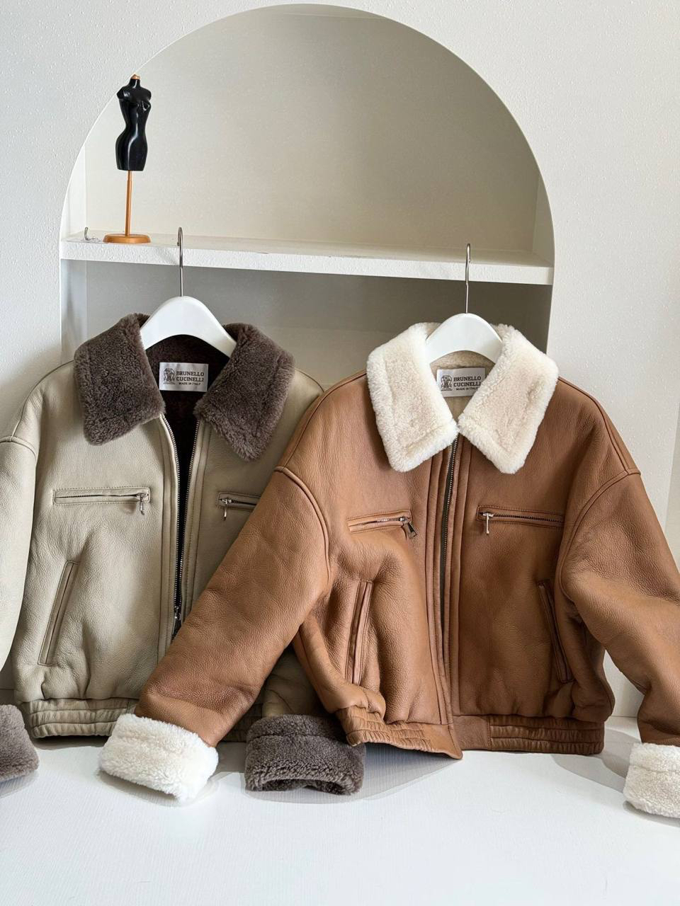 ДУБЛЕНКА BRUNELLO CUCINELLI детальное фото