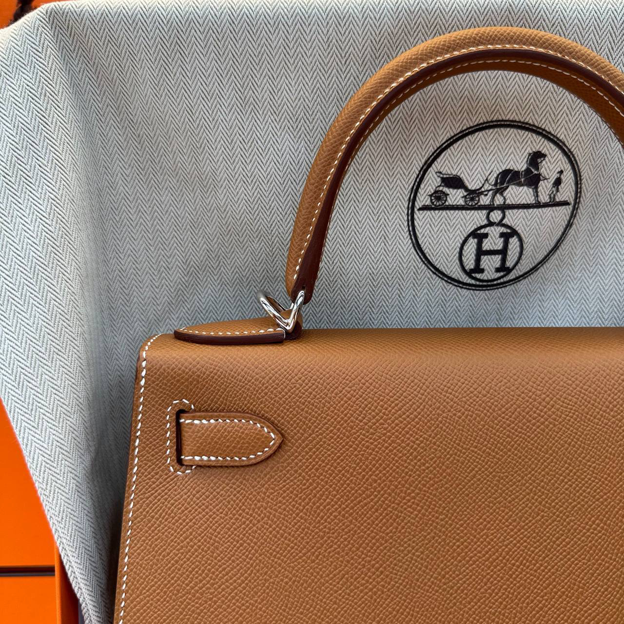 СУМКА HERMES KELLY 28 детальное фото