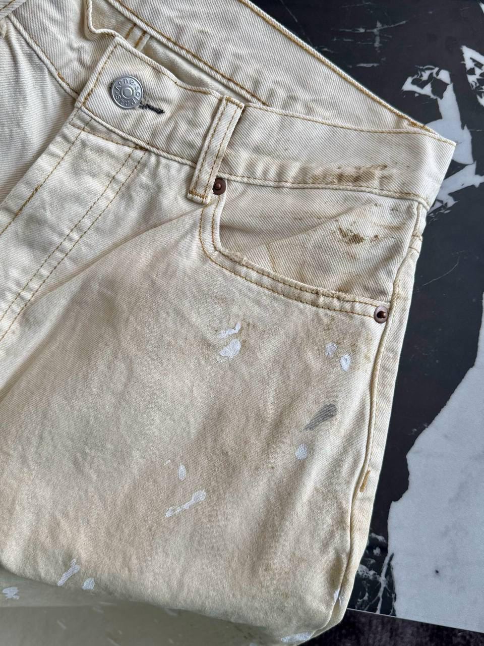 ДЖИНСЫ ACNE STUDIOS детальное фото