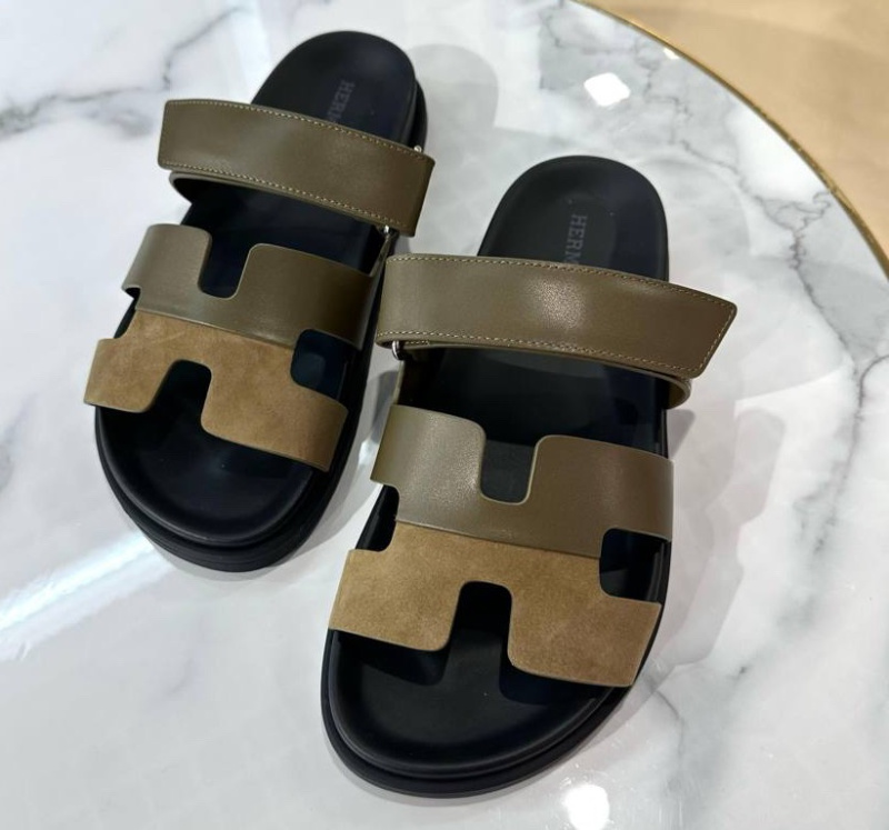 ШЛЕПКИ HERMES фото