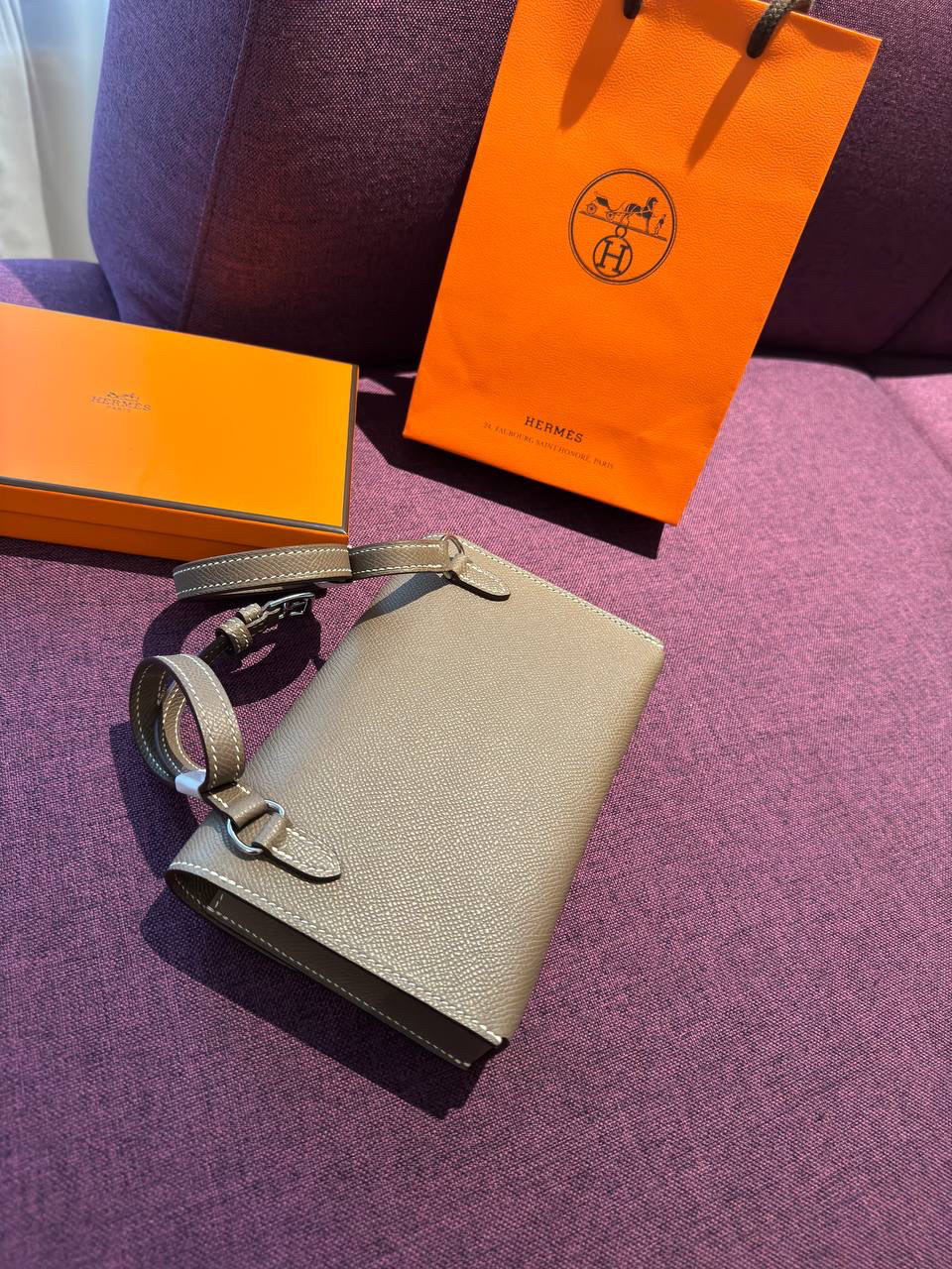 СУМКА HERMES SNAP WALLET детальное фото