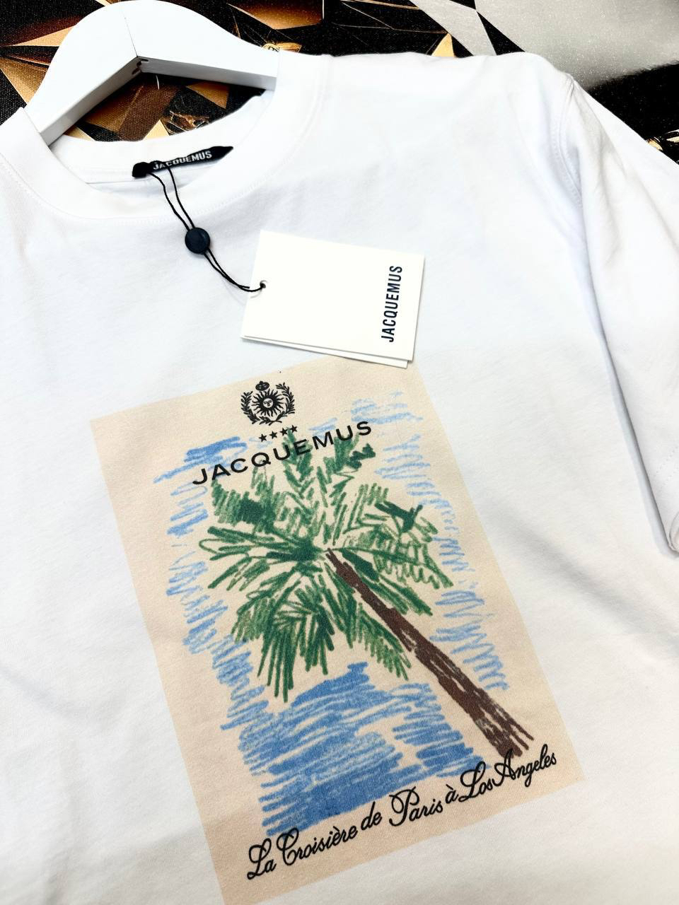 ФУТБОЛКА JACQUEMUS детальное фото