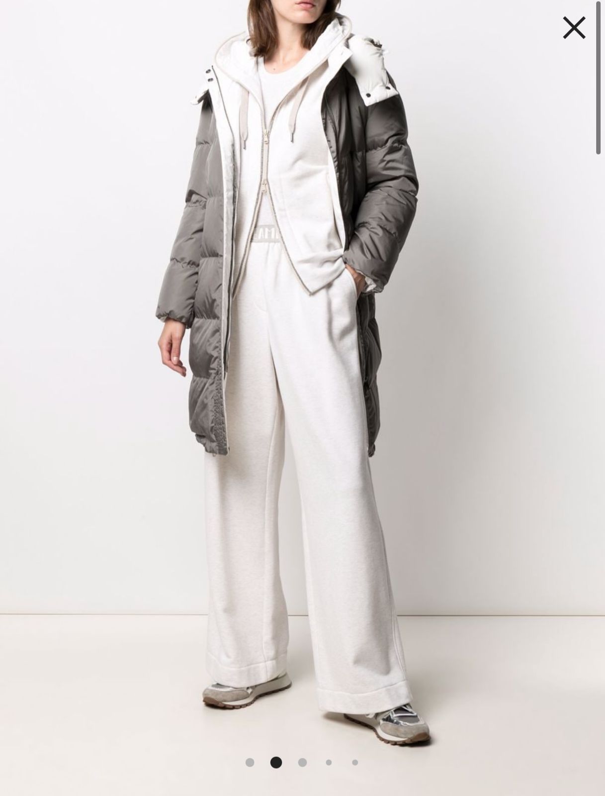 ПУХОВИК BRUNELLO CUCINELLI детальное фото