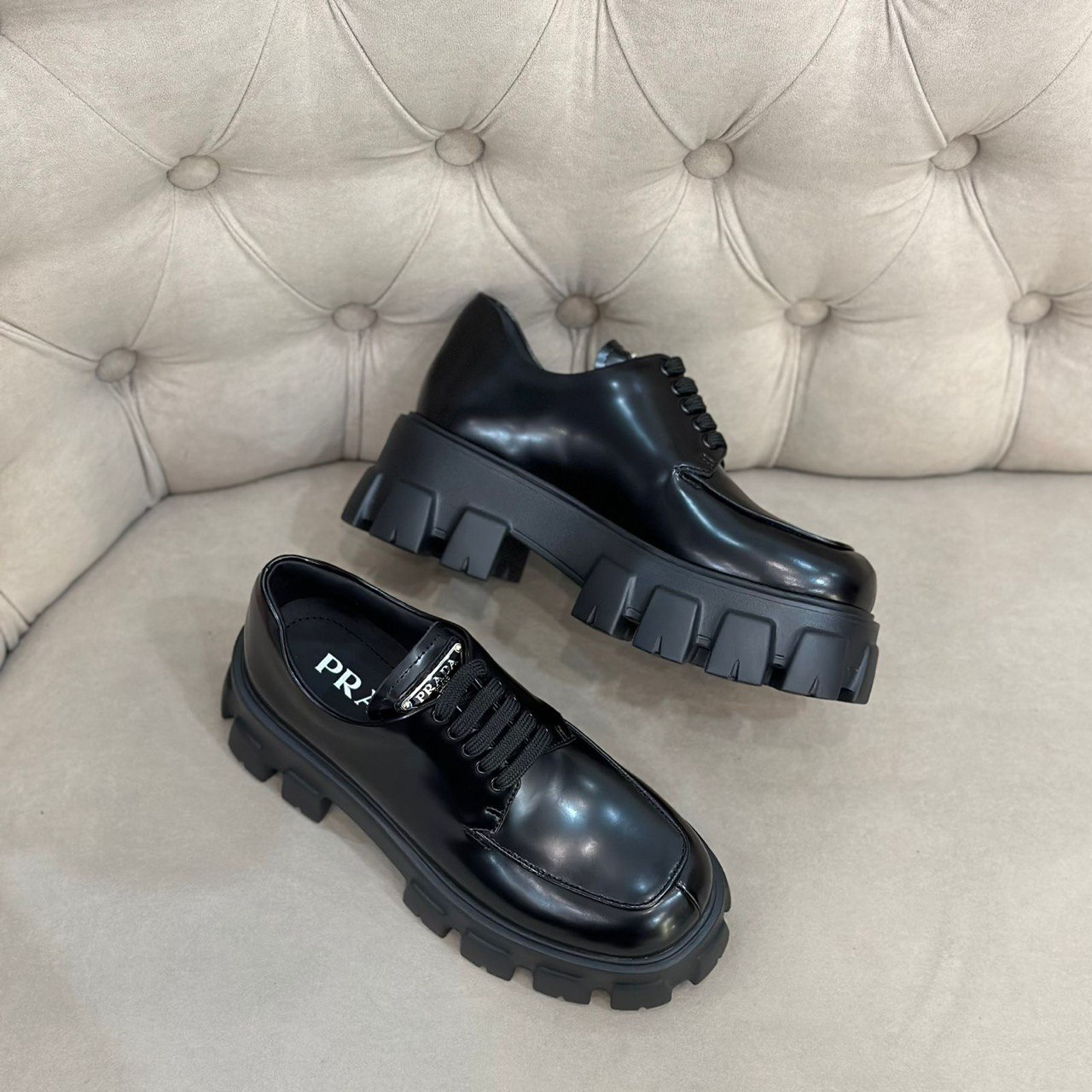 БОТИНКИ PRADA детальное фото