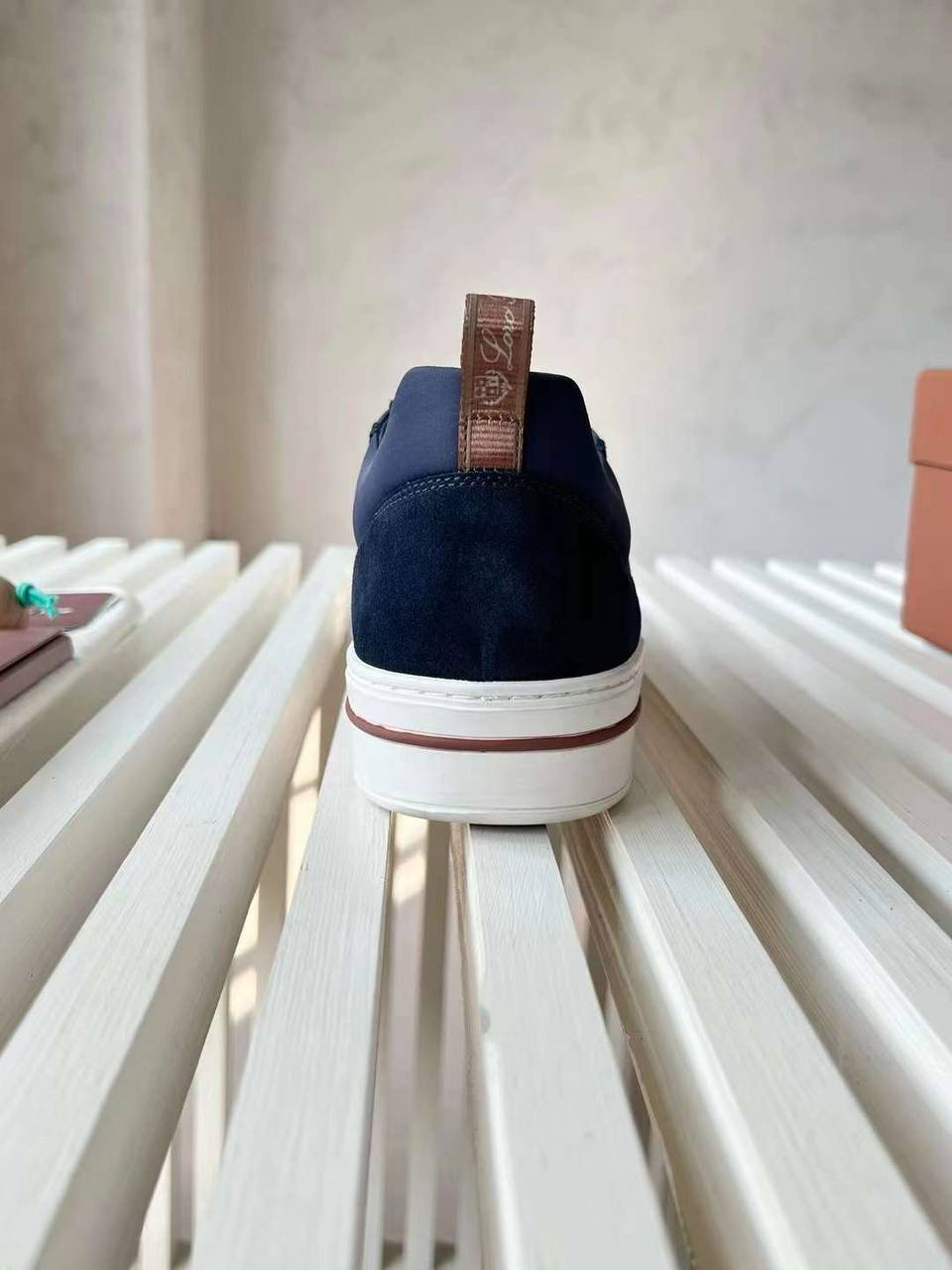 МУЖСКИЕ КЕДЫ LORO PIANA детальное фото