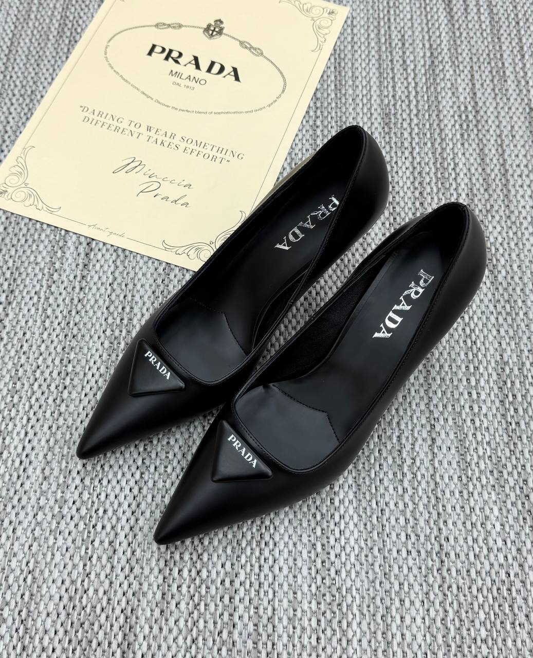 ТУФЛИ PRADA детальное фото
