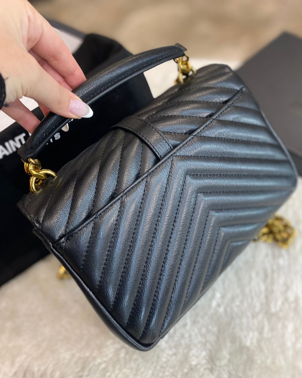 СУМКА SAINT LAURENT детальное фото