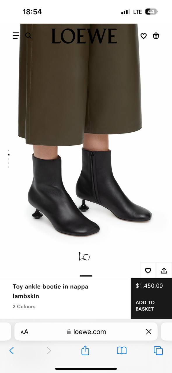 БОТИЛЬОНЫ LOEWE детальное фото