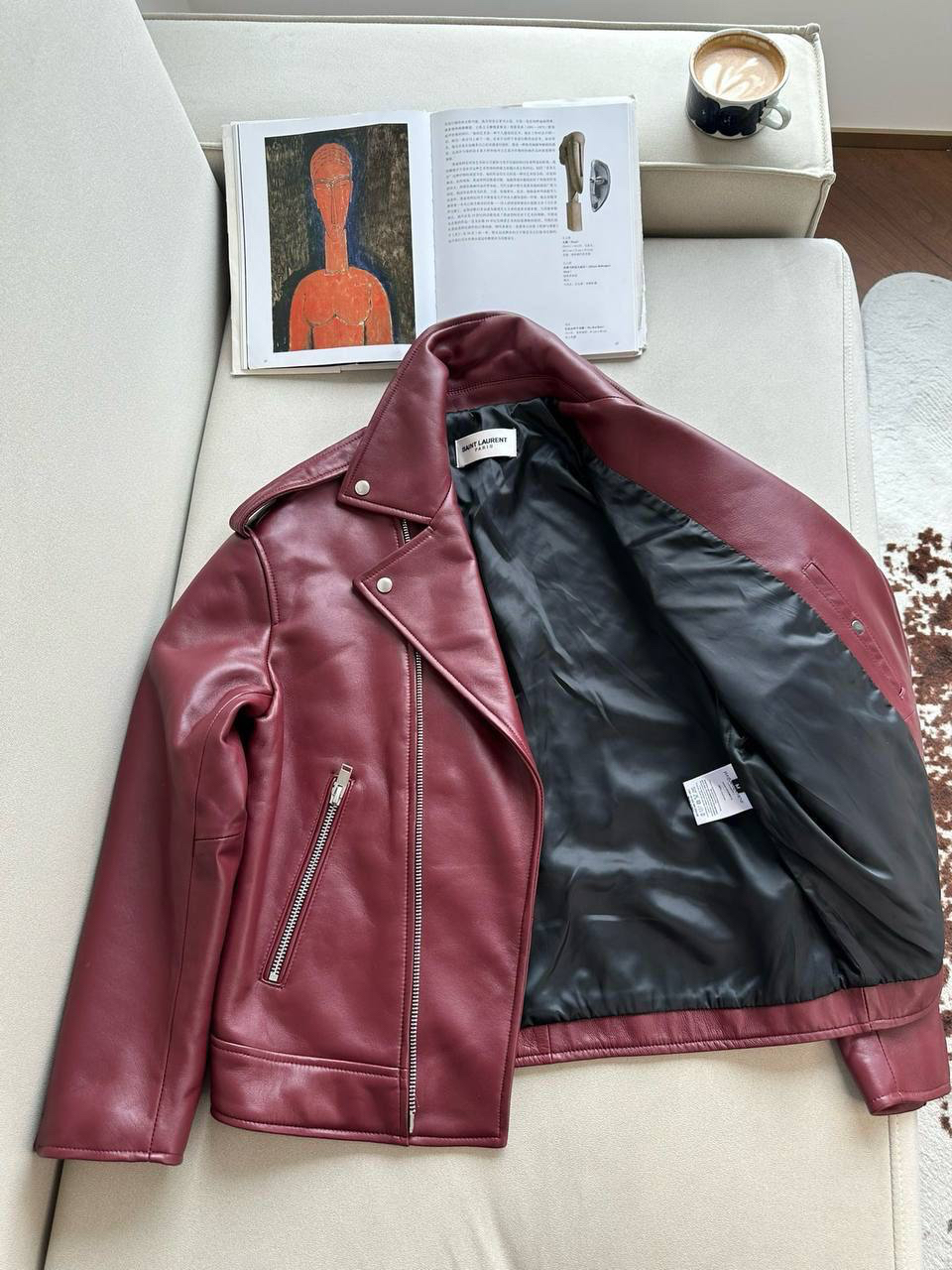 КУРТКА SAINT LAURENT детальное фото