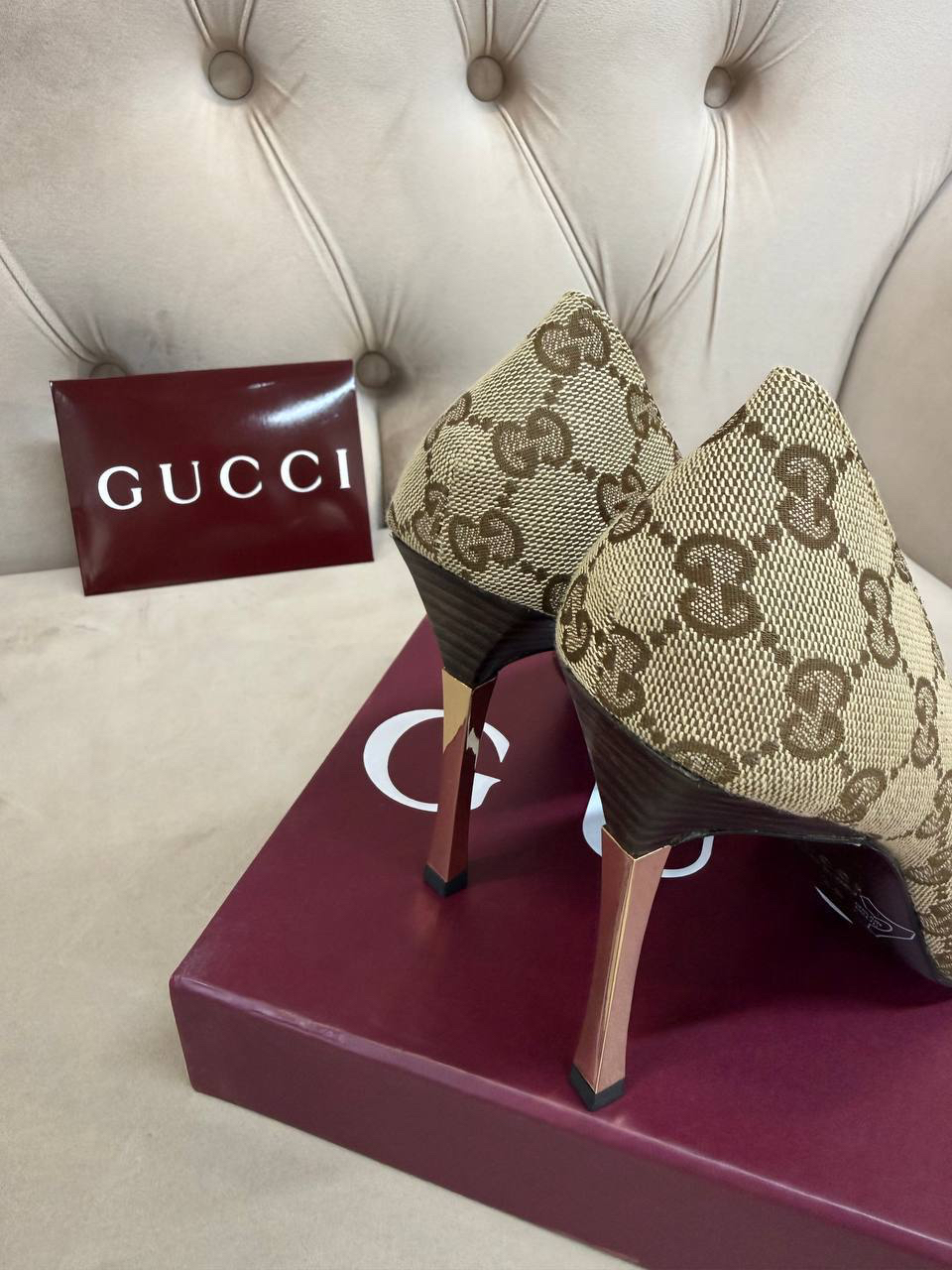 ТУФЛИ GUCCI детальное фото