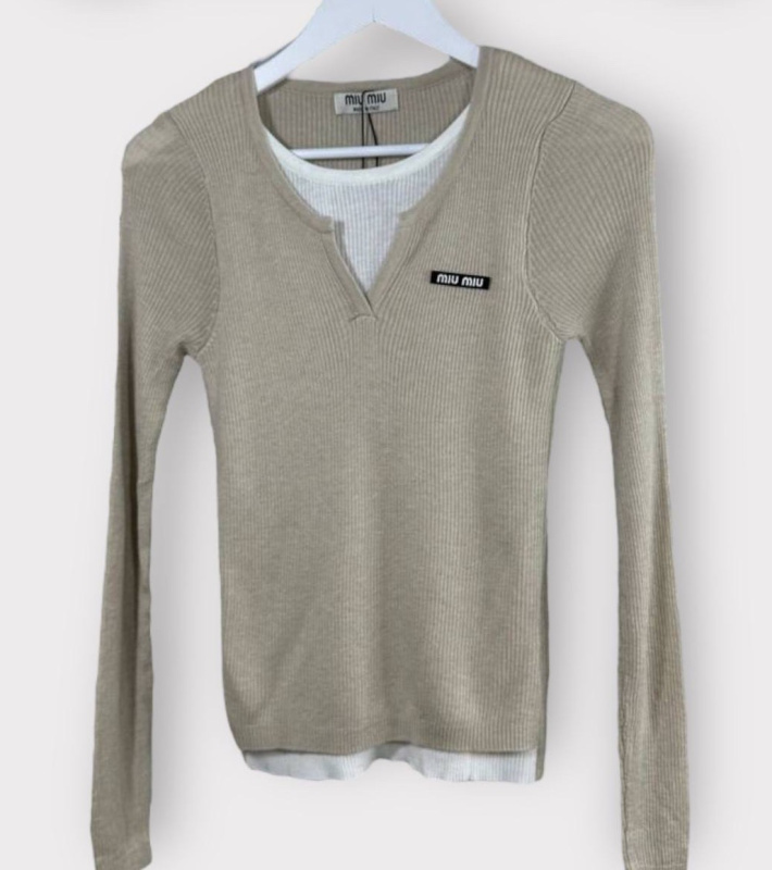 ЛОНГСЛИВ MIU MIU фото