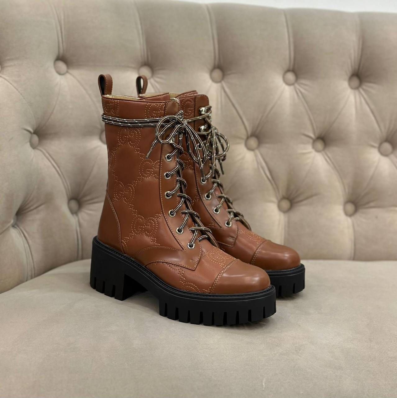 БОТИНКИ GUCCI детальное фото