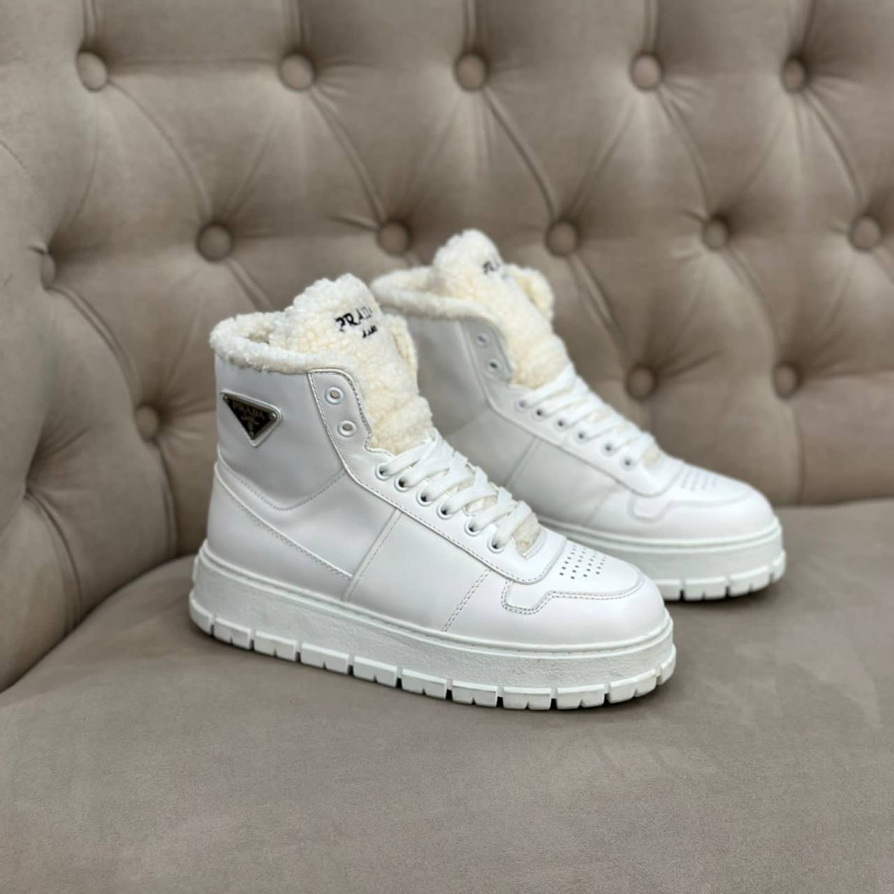 БОТИНКИ PRADA детальное фото