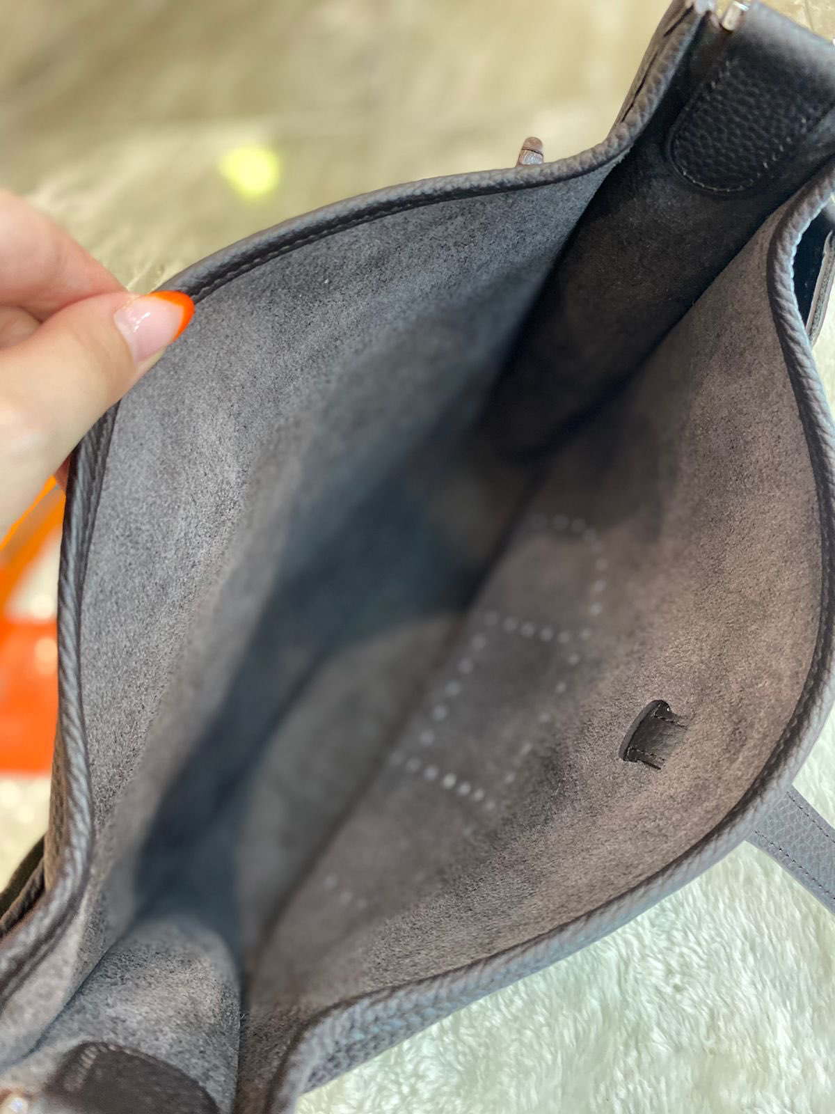 СУМКА HERMES EVELYNE 26 детальное фото