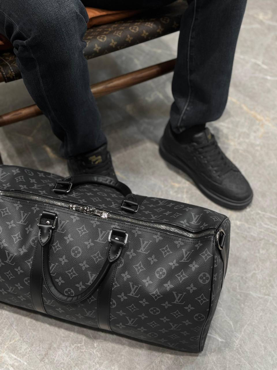 ДОРОЖНАЯ СУМКА LOUIS VUITTON детальное фото