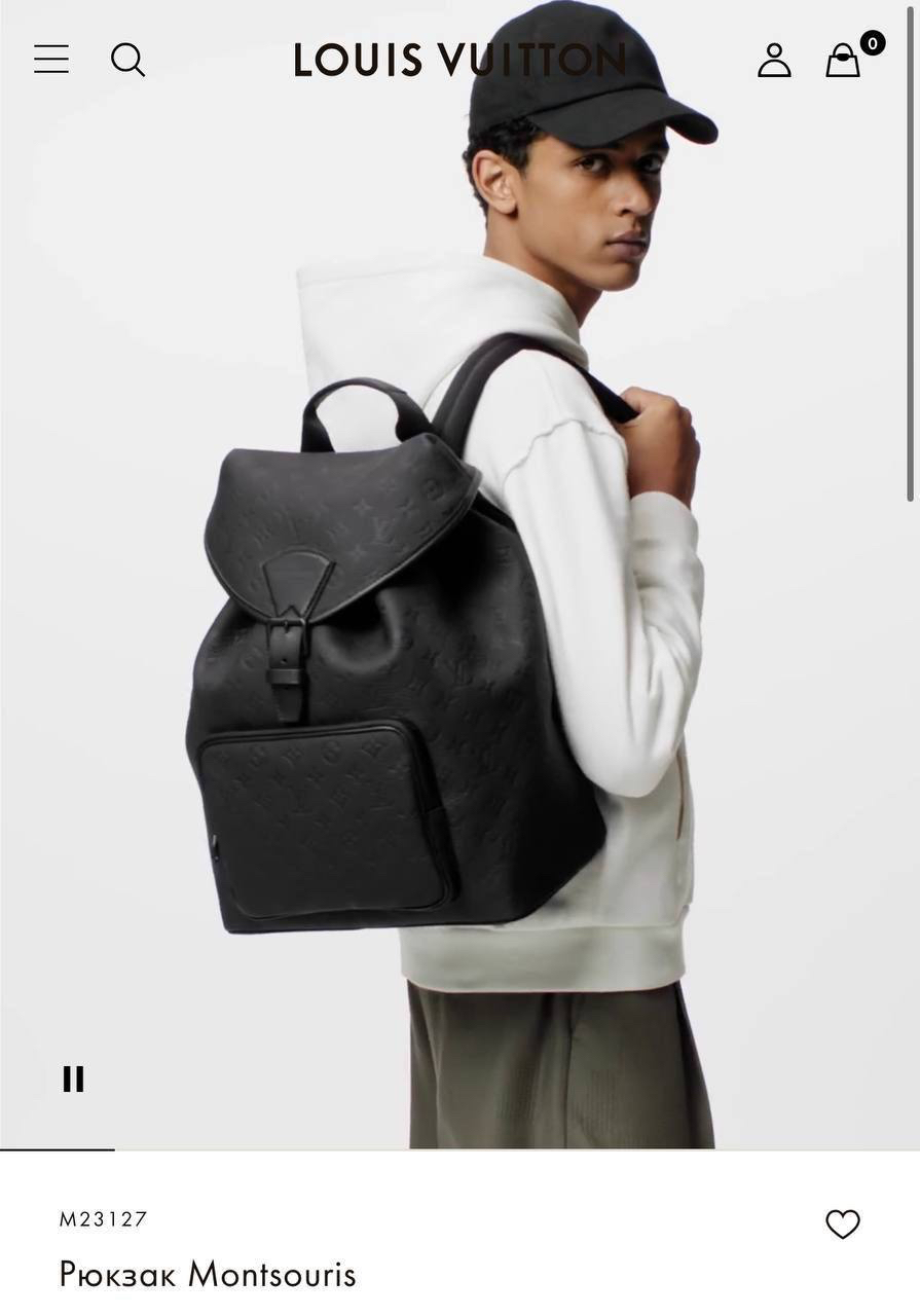 МУЖСКОЙ РЮКЗАК LOUIS VUITTON детальное фото