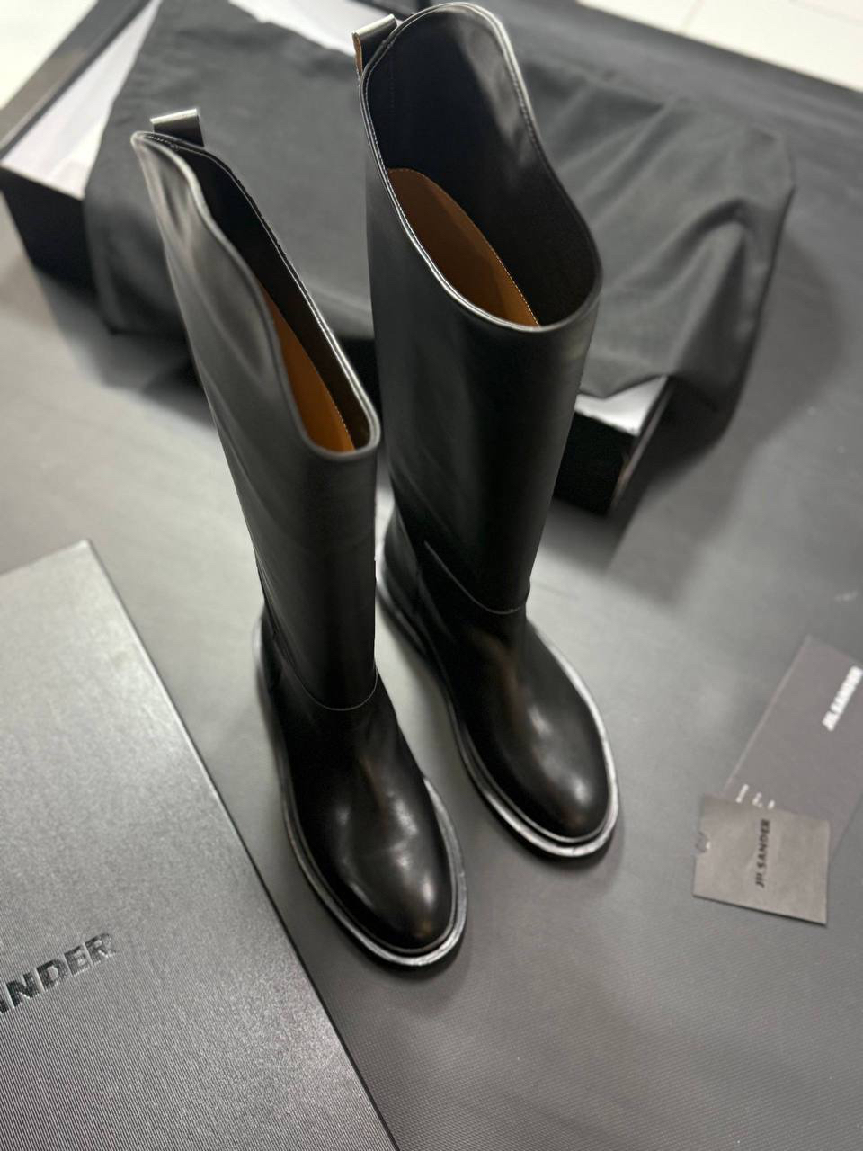 САПОГИ JIL SANDER детальное фото