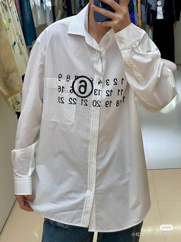 МУЖСКАЯ РУБАШКА MAISON MARGIELA фото