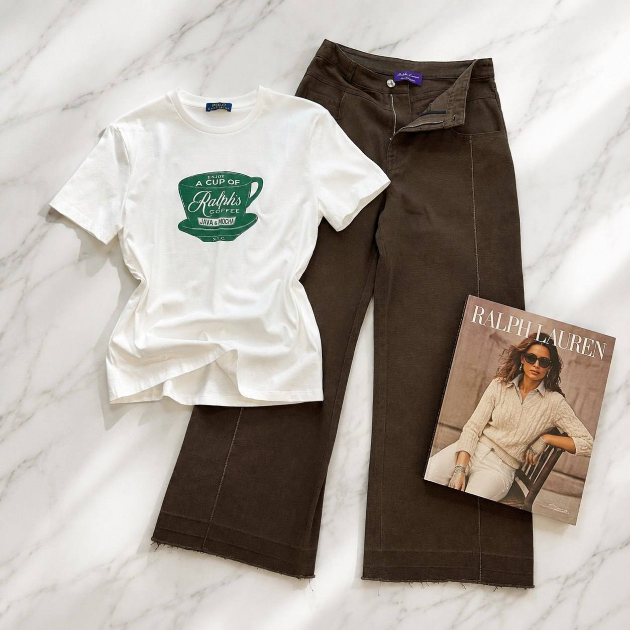 ФУТБОЛКА RALPH LAUREN детальное фото