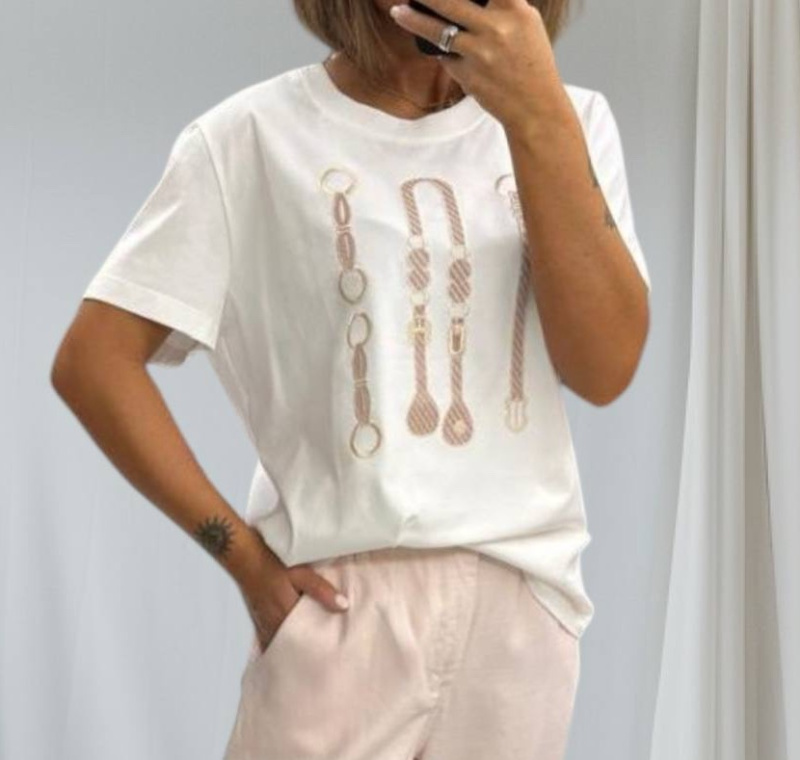 ФУТБОЛКА HERMES фото