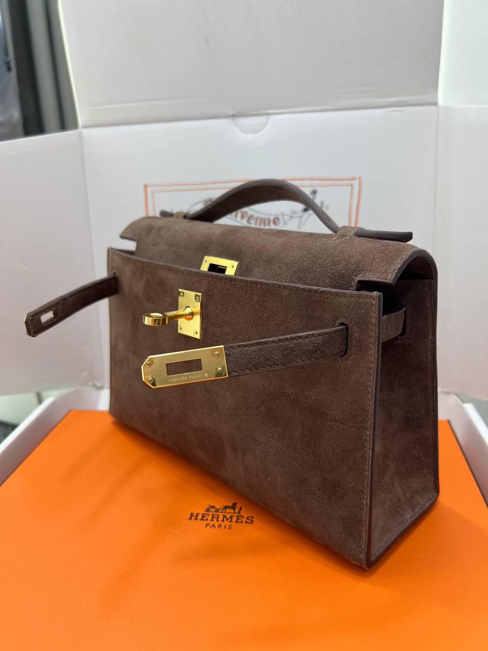 СУМКА HERMES KELLY POCHETTE детальное фото