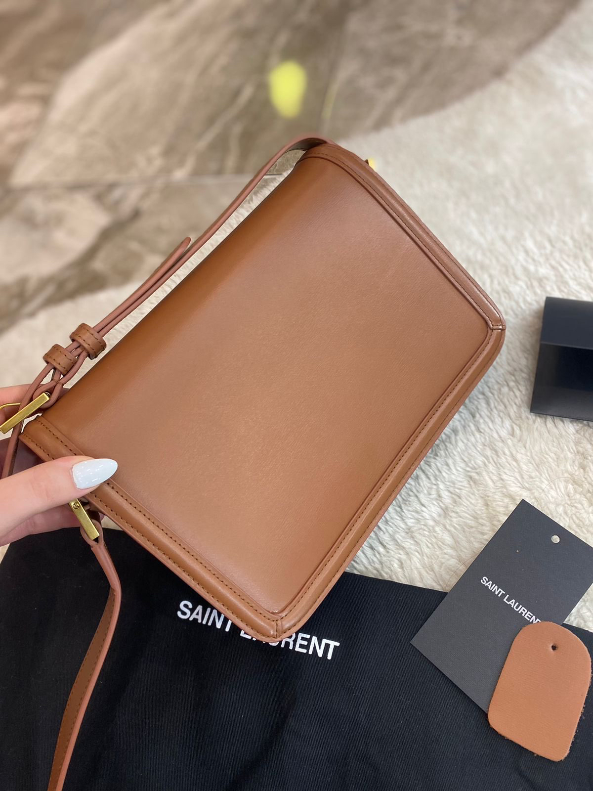 СУМКА SAINT LAURENT SOLFERINO детальное фото