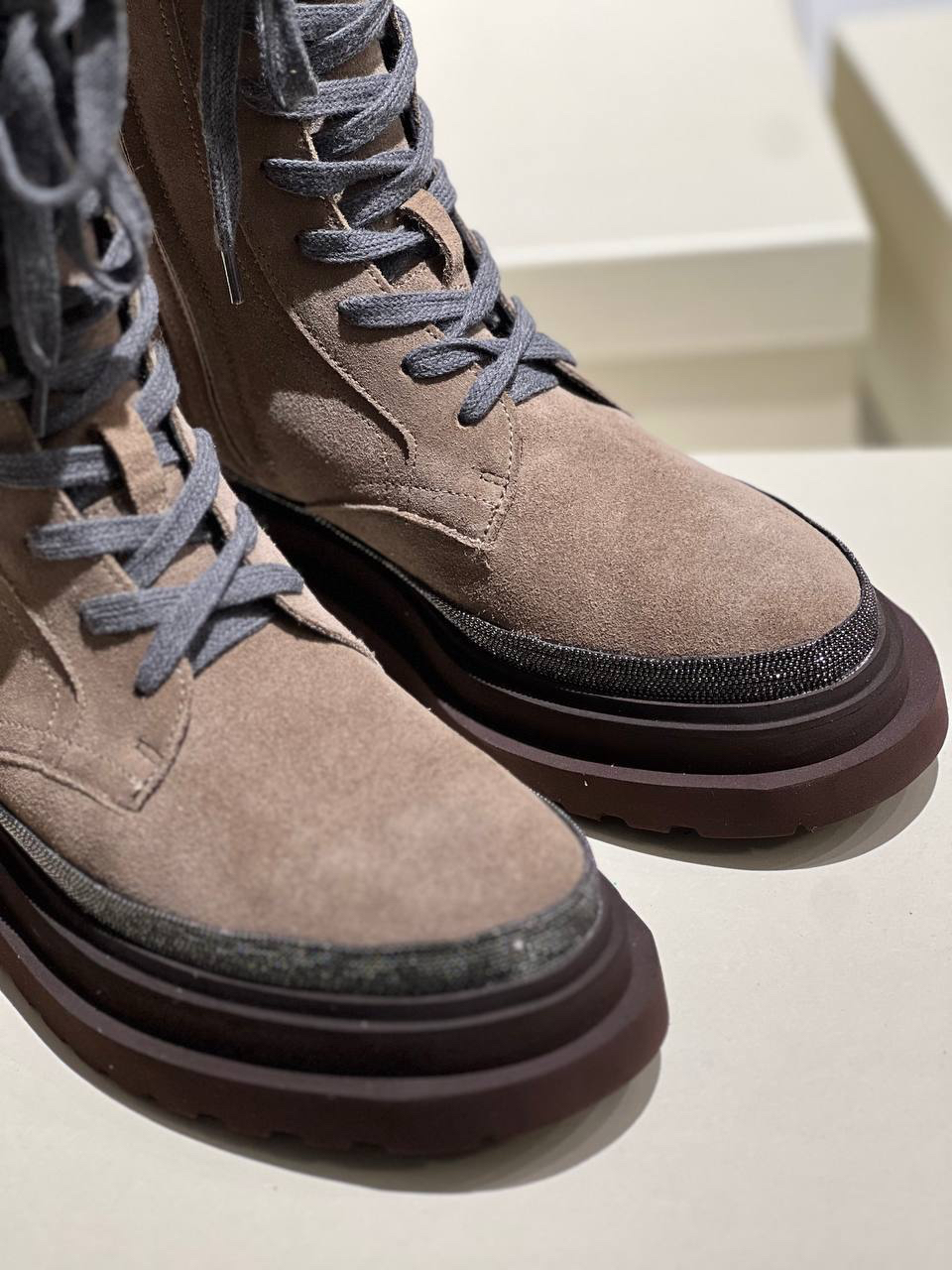 БОТИНКИ BRUNELLO CUCINELLI детальное фото